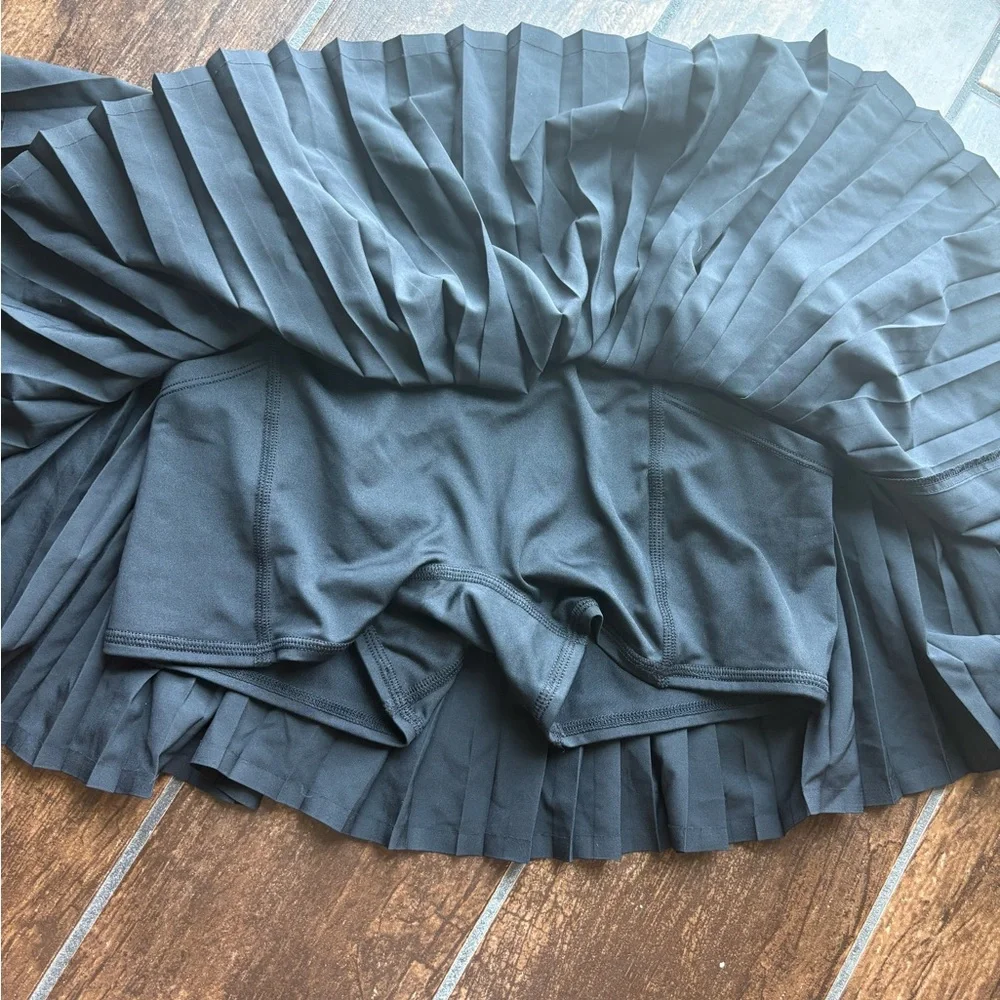 ALO Yoga Grand Slam Tennis Skirt Black Size: X-Small